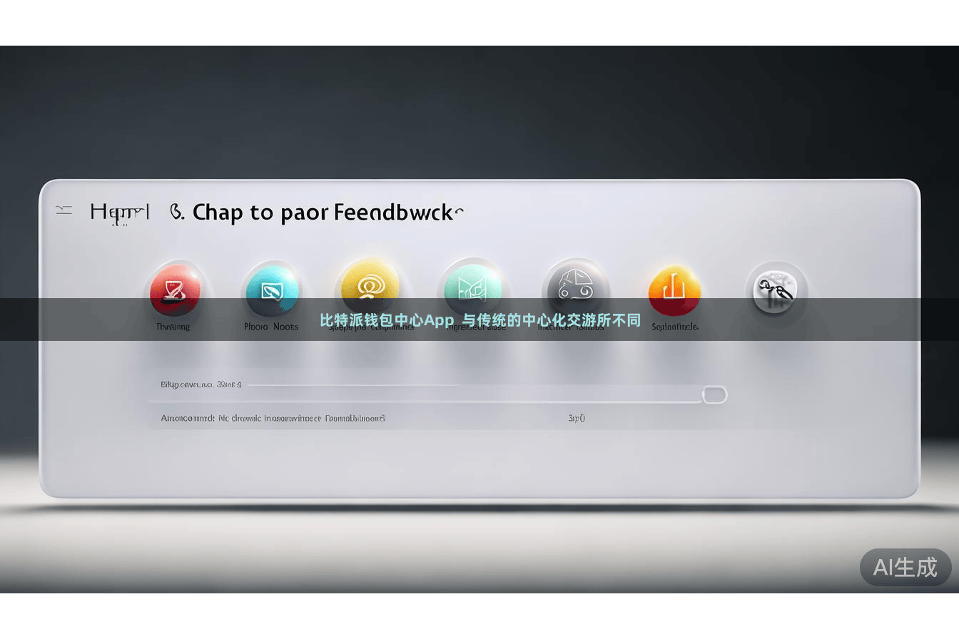 比特派钱包中心App 与传统的中心化交游所不同