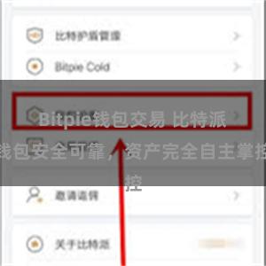 Bitpie钱包交易 比特派钱包安全可靠，资产完全自主掌控