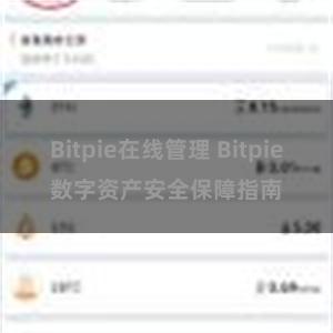 Bitpie在线管理 Bitpie数字资产安全保障指南