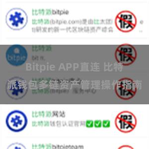 Bitpie APP直连 比特派钱包多链资产管理操作指南