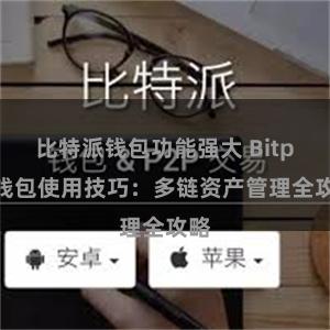 比特派钱包功能强大 Bitpie钱包使用技巧：多链资产管理全攻略