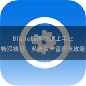 Bitpie推荐 快速上手比特派钱包，多链资产管理全攻略