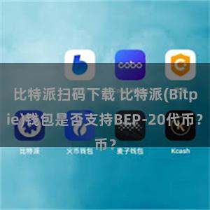 比特派扫码下载 比特派(Bitpie)钱包是否支持BEP-20代币？