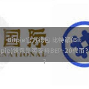 Bitpie官方钱包 比特派(Bitpie)钱包是否支持BEP-20代币？