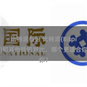 比特派备份 比特派(Bitpie)和其他钱包对比，哪个更适合你？