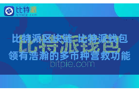比特派区块链  比特派钱包领有浩瀚的多币种营救功能