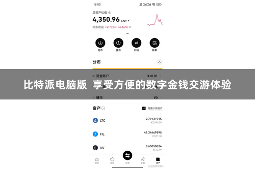 比特派电脑版  享受方便的数字金钱交游体验