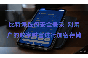 比特派钱包安全登录  对用户的数字财富进行加密存储
