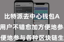 比特派去中心钱包App  让用户不错愈加方便地参与各种区块链生态面貌